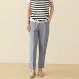 ライトグレー | センタープレステーパードパンツ | Doux Belle 
