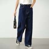 ネイビー | ボトムス ロング ワイド | Doux Belle