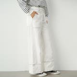 ホワイト | ボトムス ロング ワイド | Doux Belle
