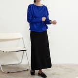 ニットAラインスカート ボトムス フレア | Doux Belle  | 詳細画像13 