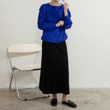 ニットAラインスカート ボトムス フレア | Doux Belle  | 詳細画像14 