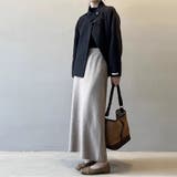 ニットAラインスカート ボトムス フレア | Doux Belle  | 詳細画像9 