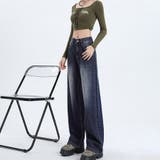 ボトムス パンツ デニム ダメージデニム | Doux Belle | 詳細画像5