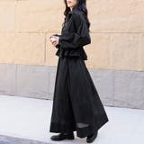 Aラインシアーフレアスカート | Doux Belle  | 詳細画像15 