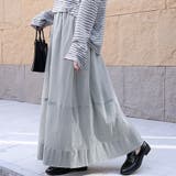 Aラインシアーフレアスカート | Doux Belle  | 詳細画像7 