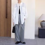 ワイドシルエットスラックスパンツ | Doux Belle  | 詳細画像13 