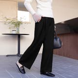 ワイドシルエットスラックスパンツ | Doux Belle  | 詳細画像16 