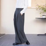 ワイドシルエットスラックスパンツ | Doux Belle  | 詳細画像2 