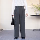 ワイドシルエットスラックスパンツ | Doux Belle  | 詳細画像3 