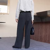 ワイドシルエットスラックスパンツ | Doux Belle  | 詳細画像8 