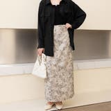 ベージュ | ボトムス スカート ロング | Doux Belle 