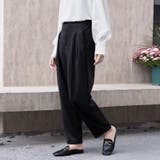 ブラック | ボトムス パンツ ロング | Doux Belle 