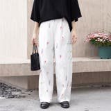 アイボリー | ボトムス パンツ ロング | Doux Belle