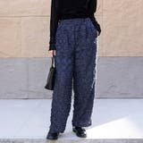 ネイビー | ボトムス パンツ ロング | Doux Belle 