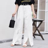ダメージバギーデニムパンツ | Doux Belle  | 詳細画像11 