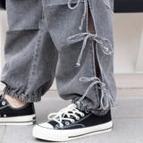 サイドリボンバギーデニムパンツ | Doux Belle | 詳細画像14