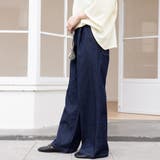 ストレートワイドデニムパンツ | Doux Belle | 詳細画像2