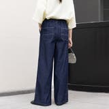 ストレートワイドデニムパンツ | Doux Belle | 詳細画像3