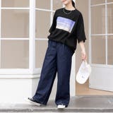 ストレートワイドデニムパンツ | Doux Belle | 詳細画像7