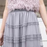 シアーティアードロングスカート | Doux Belle  | 詳細画像23 