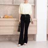 3つボタンフレアデニムパンツ | Doux Belle | 詳細画像13