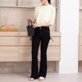 3つボタンフレアデニムパンツ | Doux Belle | 詳細画像14