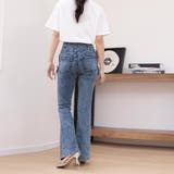 3つボタンフレアデニムパンツ | Doux Belle | 詳細画像2