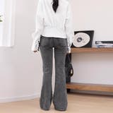 3つボタンフレアデニムパンツ | Doux Belle | 詳細画像7