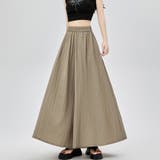 選べる4TYPEハイウエストワイドパンツ&ロングスカート | Doux Belle  | 詳細画像2 