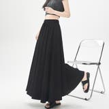 選べる4TYPEハイウエストワイドパンツ&ロングスカート | Doux Belle  | 詳細画像24 