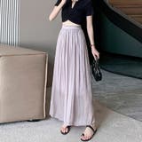 選べる4TYPEハイウエストワイドパンツ&ロングスカート | Doux Belle  | 詳細画像28 