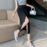 選べる4TYPEハイウエストIラインスカート | Doux Belle  | 詳細画像5 