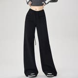 ハイウエストワイドスエットパンツ | Doux Belle | 詳細画像11