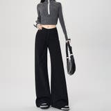 ハイウエストワイドスエットパンツ | Doux Belle | 詳細画像14