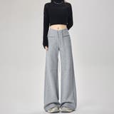 ハイウエストワイドスエットパンツ | Doux Belle | 詳細画像5