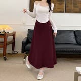 Aラインフレアスカート | Doux Belle  | 詳細画像17 