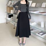 Aラインフレアスカート | Doux Belle  | 詳細画像21 