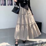 ティアードロングスカート | Doux Belle  | 詳細画像2 