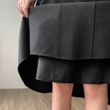 Aラインシルエットフレアミディアム丈スカート | Doux Belle  | 詳細画像14 