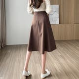 Aラインシルエットフレアミディアム丈スカート | Doux Belle  | 詳細画像6 