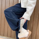 裏起毛あったかワイドパンツ | Doux Belle | 詳細画像10