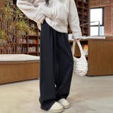 裏起毛あったかワイドパンツ | Doux Belle | 詳細画像15