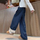 裏起毛あったかワイドパンツ | Doux Belle | 詳細画像9