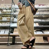 タック入りワイドパンツ | Doux Belle  | 詳細画像3 