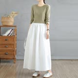 エアリーAラインスカート | Doux Belle  | 詳細画像10 