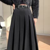 ハイウエストプリーツミディスカート | Doux Belle | 詳細画像2