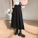 ハイウエストプリーツミディスカート | Doux Belle | 詳細画像6