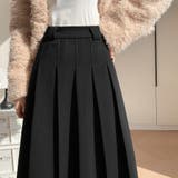 ハイウエストプリーツミディスカート | Doux Belle | 詳細画像7