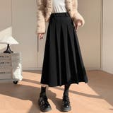 ハイウエストプリーツミディスカート | Doux Belle | 詳細画像8