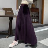 ハイウエストプリーツロングスカート | Doux Belle | 詳細画像12